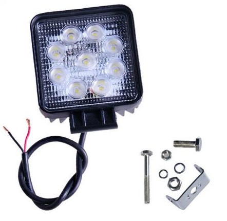 27W LED WORK LIGHT SQUARE